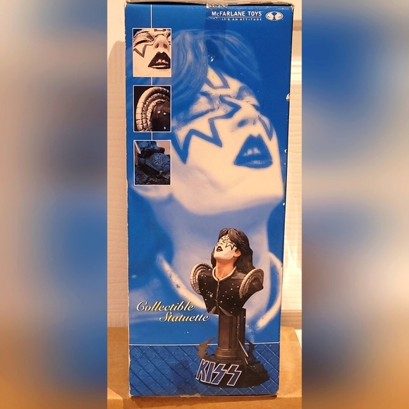 *Rare* KISS Ace Frehley McFarlane Collectible statuette Bust 2002 Edition - Picture 2 of 6